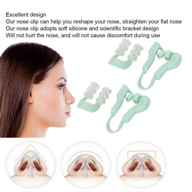 woobles Nose Shaper Clip Nose Up Lifting Pain-Free Nose Bridge Straightener Corrector, Soft Safety Silicone Nose Slimming Device for women men - Image 3